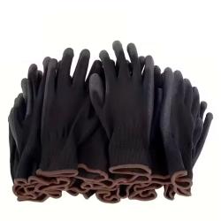 10 Paires de Gants de protection Durable Antid&eacute;rapant Taille M