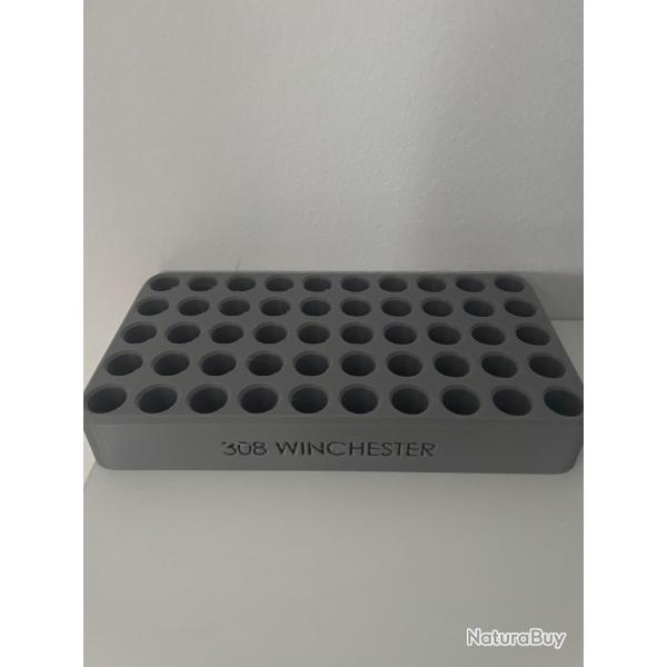Plateau de rechargement 50 �tuis pour 308 winchester