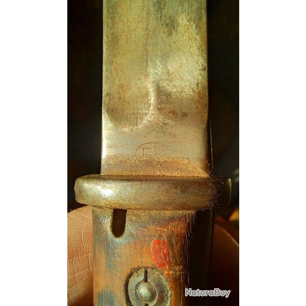 Baionnette Mauser 98 ww1