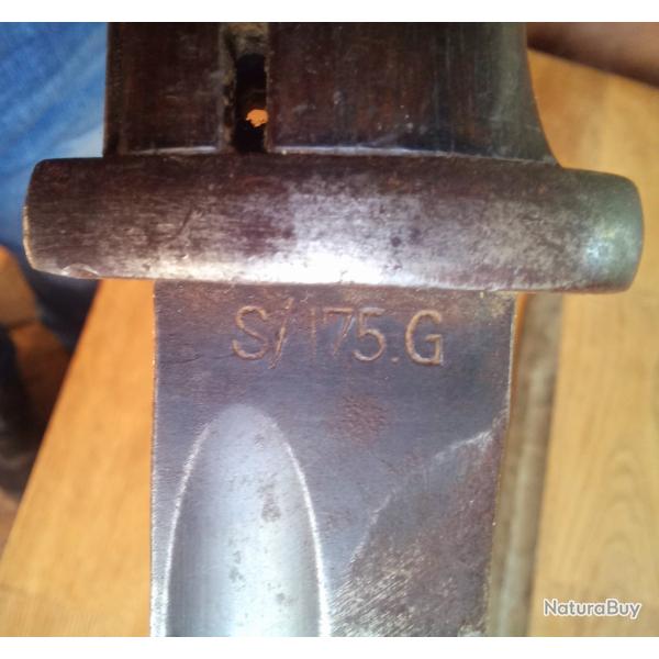 Baionnette Mauser ww1
