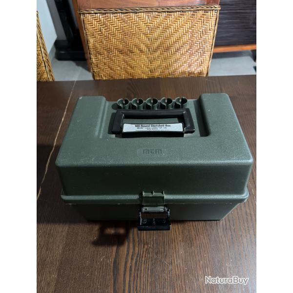 Bo�te � cartouches MTM shotshell 100 cartouches
