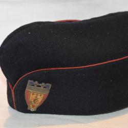 BONNET DE POLICE- CALOT Mle 1918 SAPEURS POMPIERS DE PARIS-FRENCH FIREMEN CAP'S