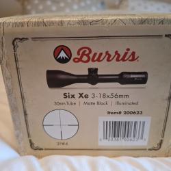 Vends lunette Burris Six Xe