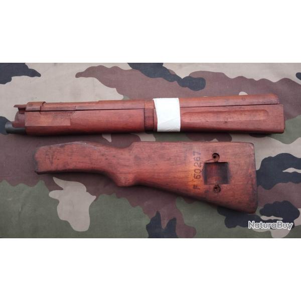Ensemble bois mas 36/51: Crosse - F�t - Garde main