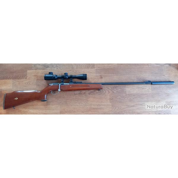 Carabine 22LR Manuarm avec lunette 3-9�40EG et silencieux