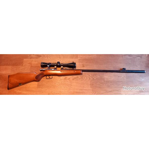 Carabine 22LR Manu Arm avec lunette 3-9�40 avec silencieux AGP
