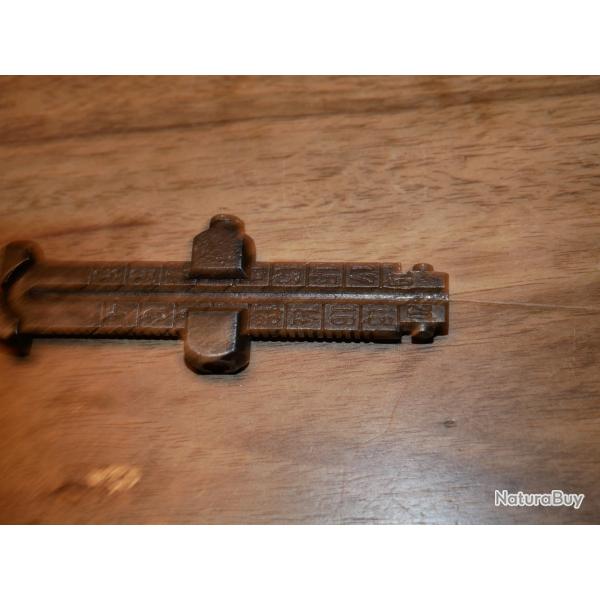 Planchette de hausse de MAUSER KAR 98AZ