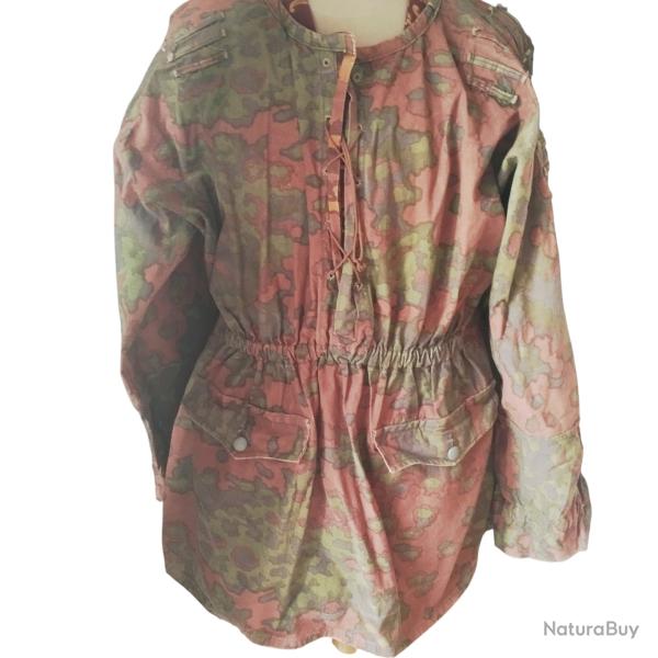 Blouse camoufl�e r�versible feuilles de ch�ne printemps �t�/ automne hiver.