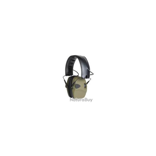 Num'Axes CAS1550 Casque Antibruit Electronique SNR 27 dB - Protection Auditive Chasse Compacte