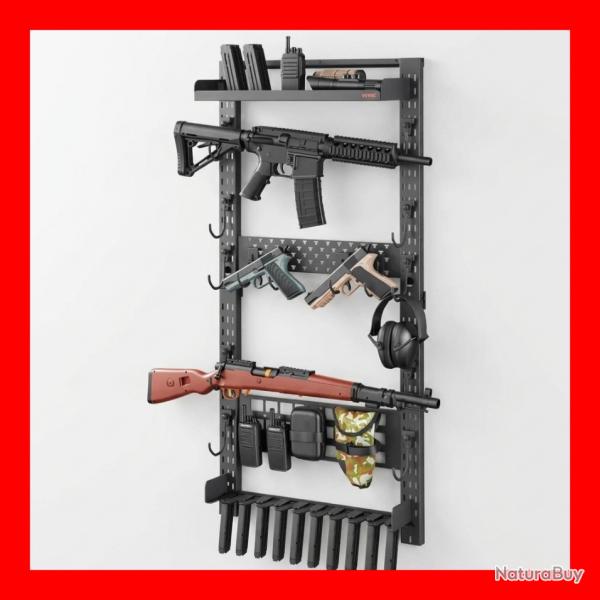 Ratelier 5 fusils d'assaut / chasse