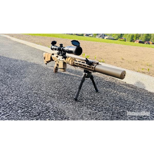 Fusil DMR Legion Rapax XXI M4 AEG TAN