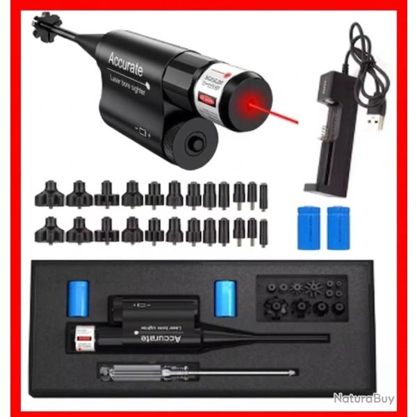 Collimateur laser pour tout calibre Du plomb 4.5 mm au calibre 12