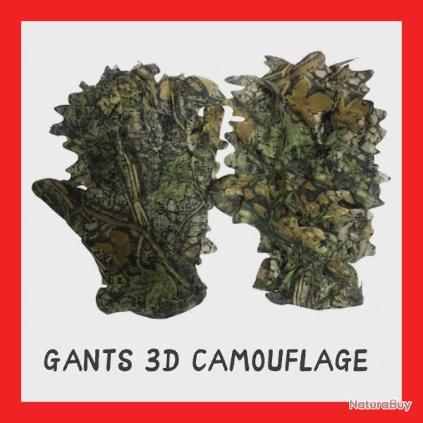Gants 3D Camouflage