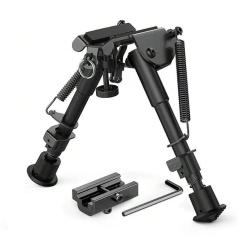 OFFRE SPECIALE ! Bipied en aluminium &agrave; fixation Picatinny / Grenadi&egrave;re - 15 &agrave; 23cm