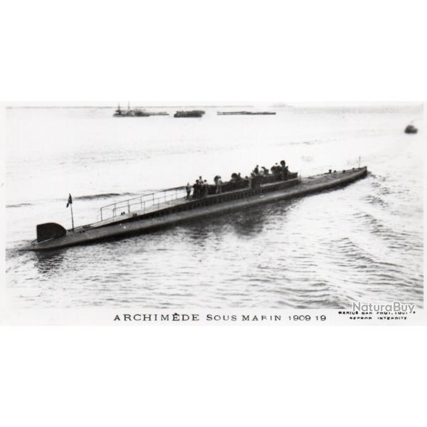 Carte Postale Sous-Marin Archim�de 1909 -N�8115