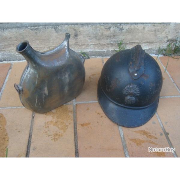 CASQUE ADRIAN WW1