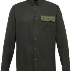 Chemise de chasse (Couleur: Vert, Taille: 4XL)