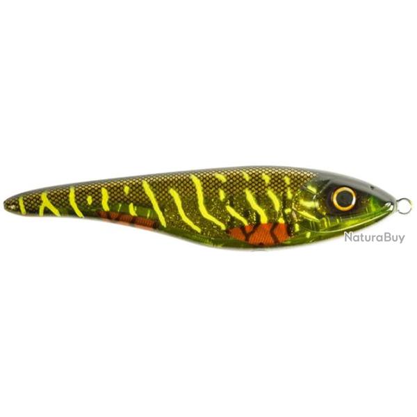 Leurre Jerkbait CWC Big Bandit 20cm 755G - Green Motoroil Pike UV