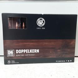 X20 balles RWS DOPPELKERN cal.30R blaser 165gr 10,7g
