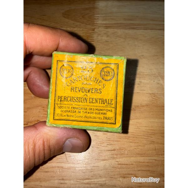 BOITE VIDE POUR 25 CARTOUCHES DE 320