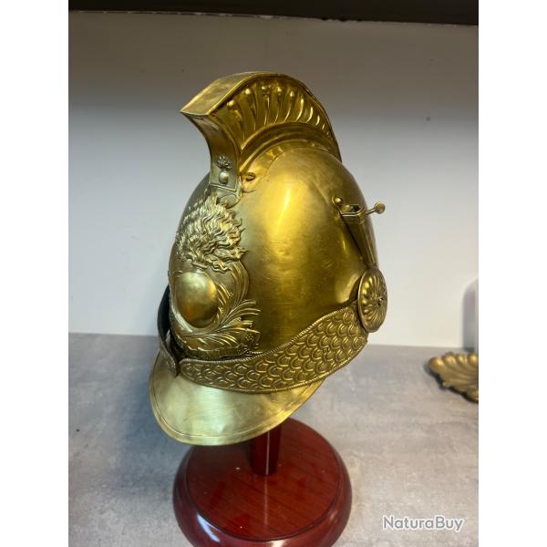 Casque de pompier campagnard