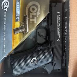 Pack Tir de Loisir : Colt Defender Full Metal (CO2) + Lot de cibles