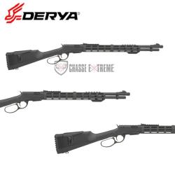 Carabine DERYA Levier Sous Garde Tactical Noir Cal 22 LR