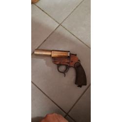 Pistolet lance-fus&eacute;es de signalisation Walther mod&egrave;le Z LP 34, mod&egrave;le original allemand de 1939