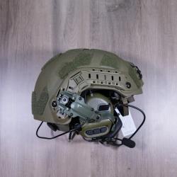Casque Balistique NIJ3A FAST SF Super High Cut Ranger Green - Neuf