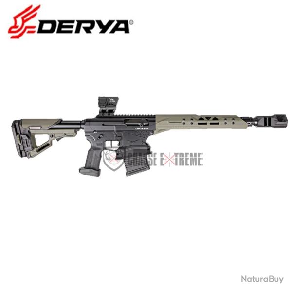 Fusil DERYA Max 35cm Cal 12/76 Noir/Vert