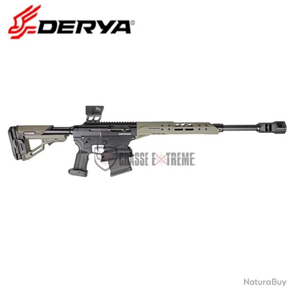 Fusil DERYA Max 50cm Cal 12/76 Noir/Vert