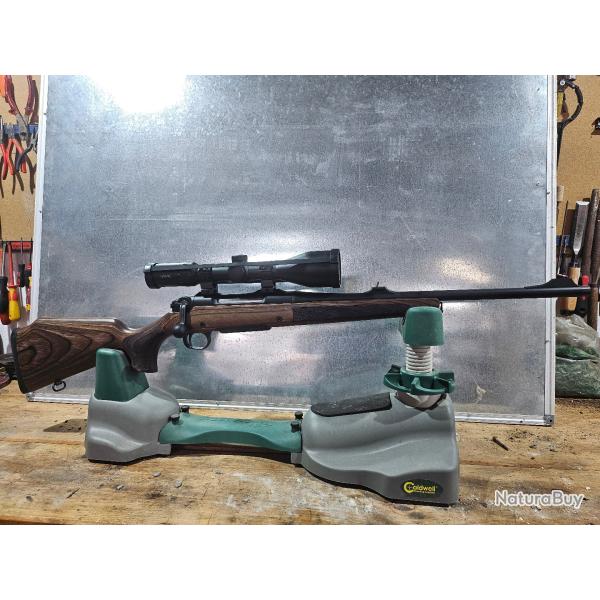 CARABINE LINEAIRE HAENEL JAEGER NXT-DS CAL.30-06 lunette Hawke VANTAGE 3-12X56 L4A dot
