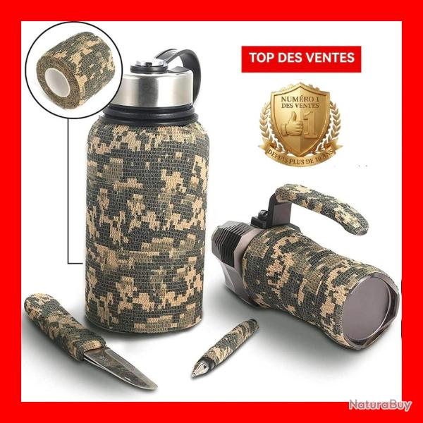 Ruban camouflage r�utilisable  450cm x 5cm