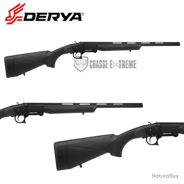 Fusil DERYA Tradition 50cm Cal 410/76 Noir