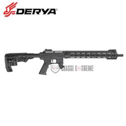 Carabine DERYA TM22 Flash Polym&egrave;re 18'' Cal 22 Lr Noir