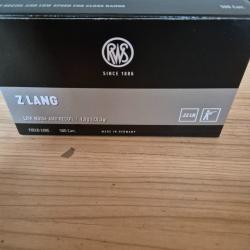 Lot de 500 cartouches Z LANG 22LR