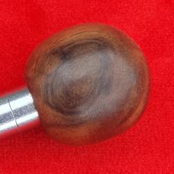 Boule bois noyer vein&eacute; 24