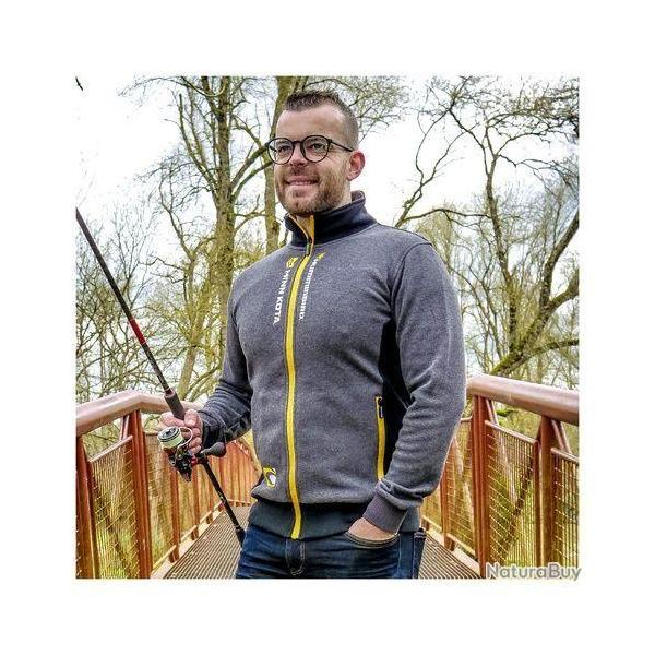 Veste Zipp�e Navicom Chaude 2026 XXL Jaune et Gris