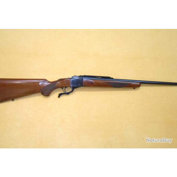 CARABINE RUGER n�1 - � BLOC TOMBANT - Cal 22-250 Rem - TR�S BEL �TAT +RAIL