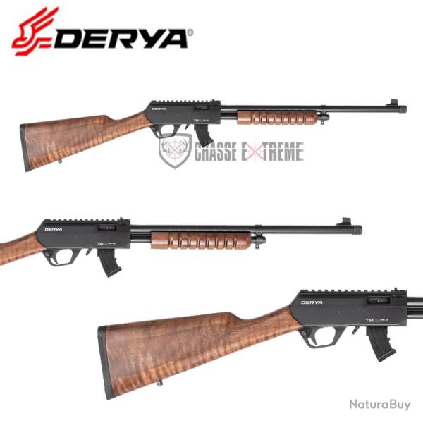 Carabine DERYA TM22 Bois 18'' Cal 22 Lr
