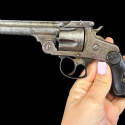 SMITH & WESSON 4eme mod&egrave;le cal. 38sw num&eacute;ro de s&eacute;rie 388714