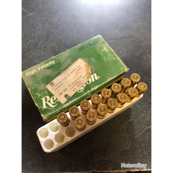 15 munitions cal. 6 mm Remington