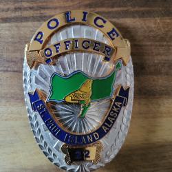 Insigne police Alaska USA