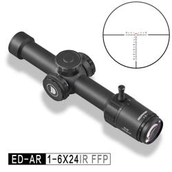 PACK DISCOVERYOPT DISCOVERY ED-AR 1-6X24IR FFP-MIL, diam&egrave;tre : 30 mm + MONTAGE CANTILEVER 30MM 34MM