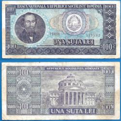 Roumanie 100 Lei 1966 Serie H Billet Europe Centrale