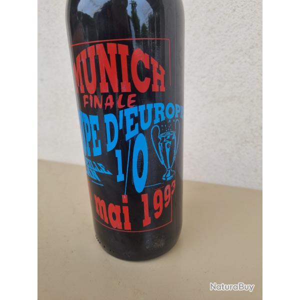 Vin rouge Munich final Marseille/Milan 1/0 26 main 1993
