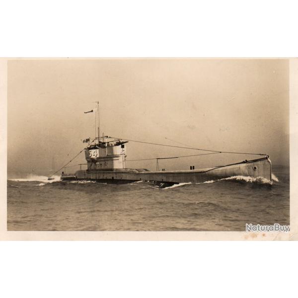 Carte postale sous-marin H.M.S/M. LS4 SUBARINE 2 CLASS LAID DOWN 14/6/1917 Groul 3- N�88140