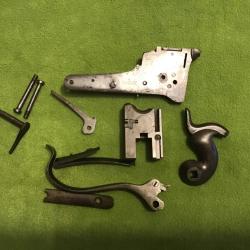 RARE  CULASSE ET MECANISME COMPL&Egrave;TE POUR CARABINE SHARPS model 1863/69 LAWRENS PATENT origine