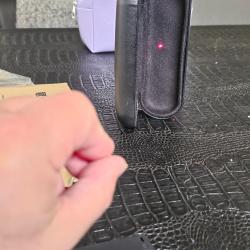 Cartouche r&eacute;glage laser 22lr universelle &agrave; batterie externe -
