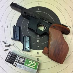 Pistolet WALTHER OSP CAL 22COURT